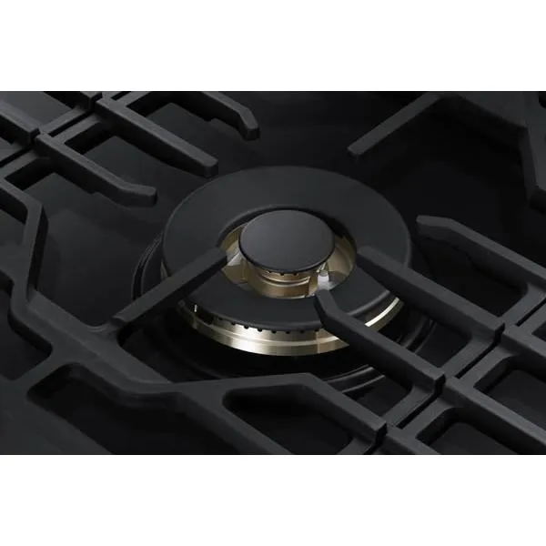 Samsung 36-inch Built-in Gas Cooktop with Wi-Fi and Bluetooth Connected NA36N7755TG/AA