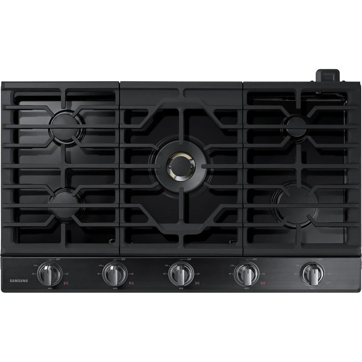 Samsung 36-inch Built-in Gas Cooktop with Wi-Fi and Bluetooth Connected NA36N7755TG/AA