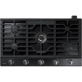 Samsung 36-inch Built-in Gas Cooktop with Wi-Fi and Bluetooth Connected NA36N7755TG/AA