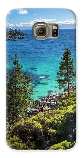 Sand Harbor Lookout By Brad Scott - Square - Phone Case