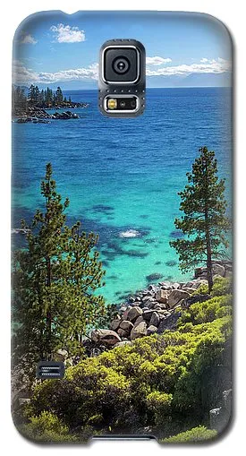 Sand Harbor Lookout By Brad Scott - Square - Phone Case