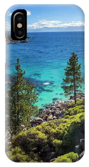 Sand Harbor Lookout By Brad Scott - Square - Phone Case