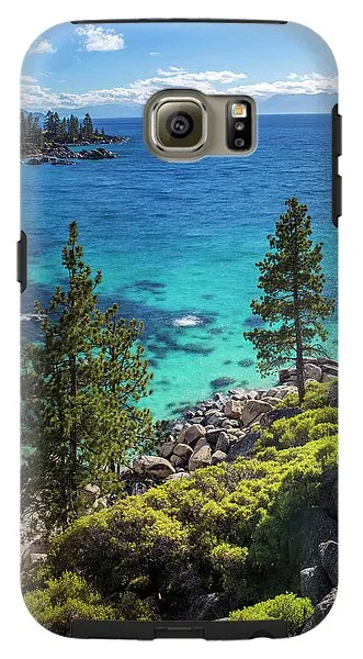 Sand Harbor Lookout By Brad Scott - Square - Phone Case