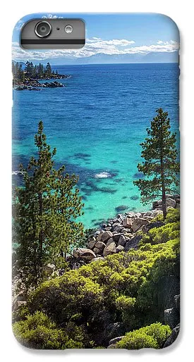 Sand Harbor Lookout By Brad Scott - Square - Phone Case