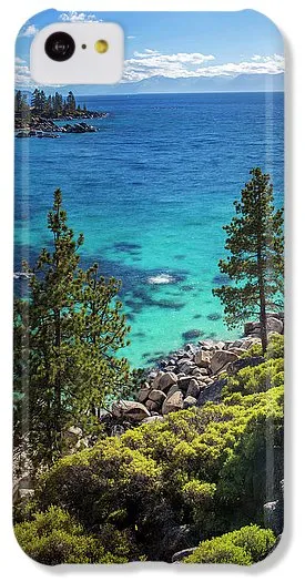 Sand Harbor Lookout By Brad Scott - Square - Phone Case