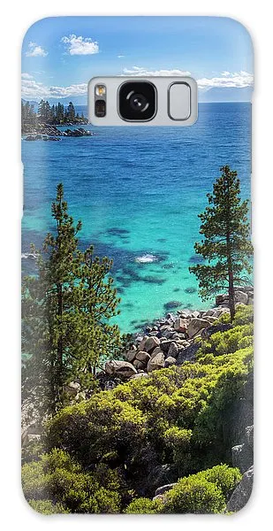 Sand Harbor Lookout By Brad Scott - Square - Phone Case