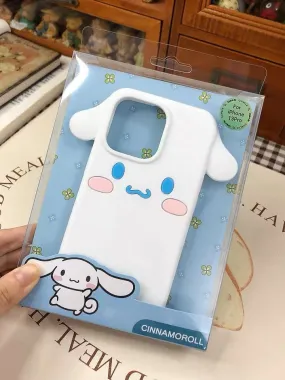 Sanrio Cinnamoroll Silicone iPhone Case iPhone 13 14 15 Pro Promax