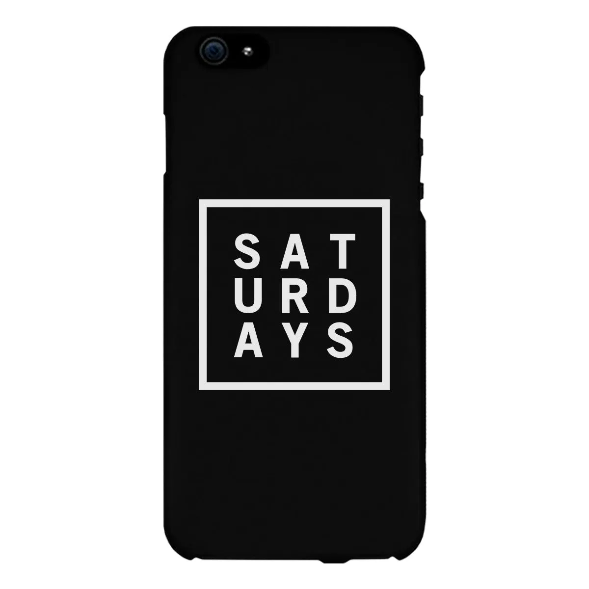 Saturday Black Phone Cases For Apple, Samsung Galaxy, LG, HTC Gift Ideas