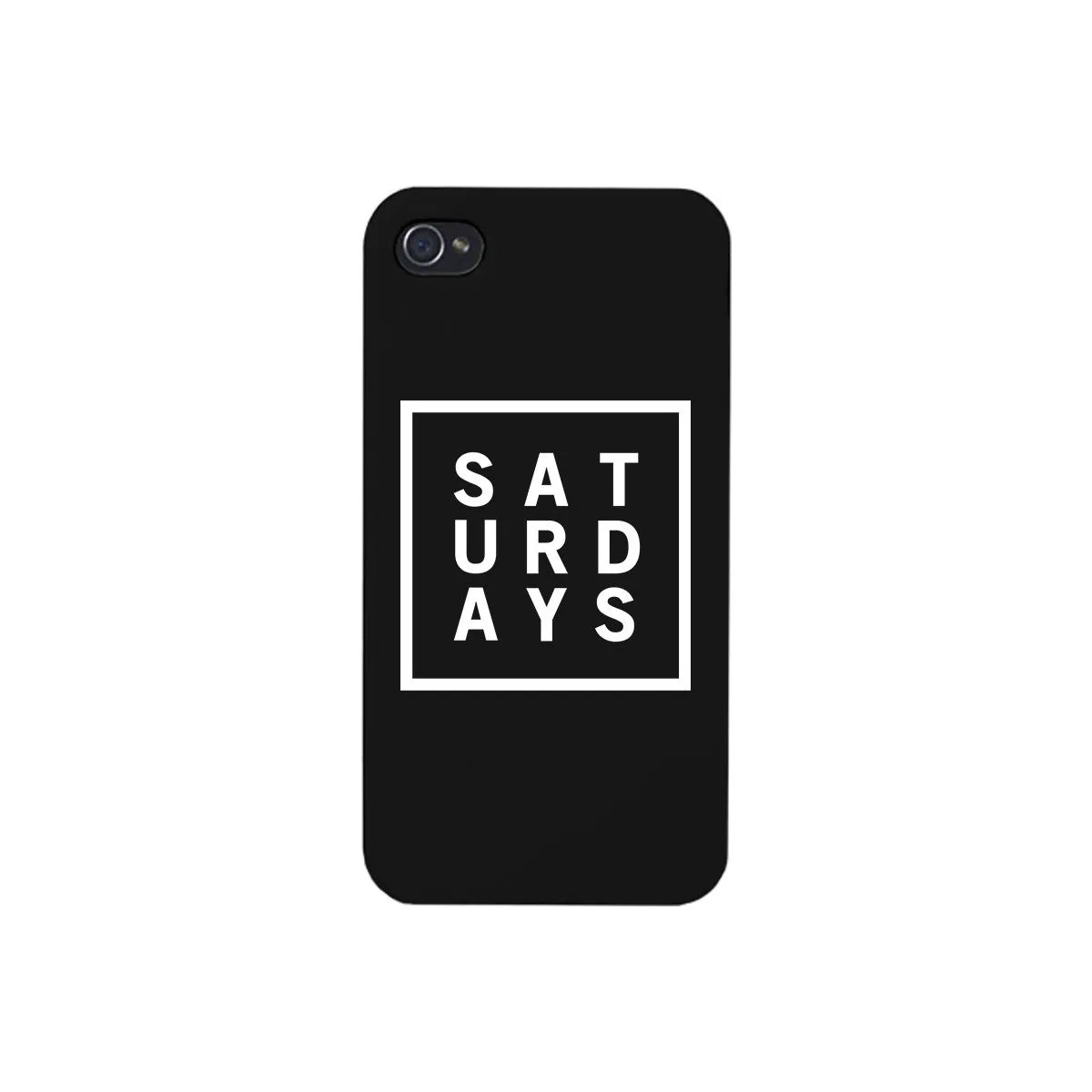 Saturday Black Phone Cases For Apple, Samsung Galaxy, LG, HTC Gift Ideas