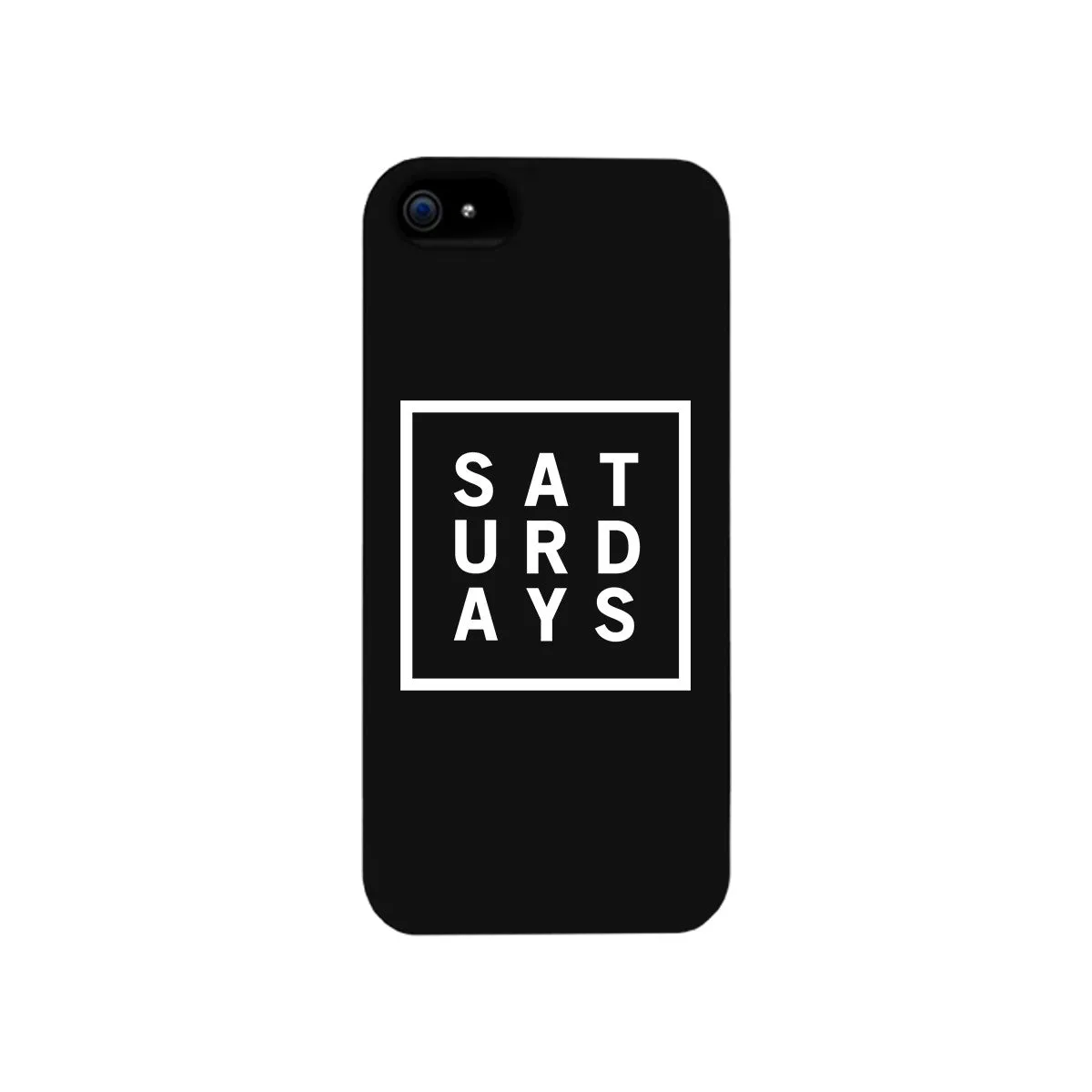 Saturday Black Phone Cases For Apple, Samsung Galaxy, LG, HTC Gift Ideas