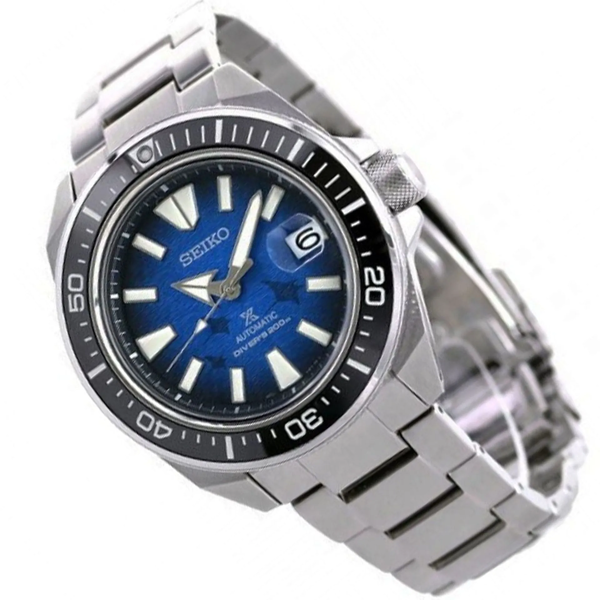 Seiko SRPE33K1 Prospex Diver Save the Ocean Automatic Watch