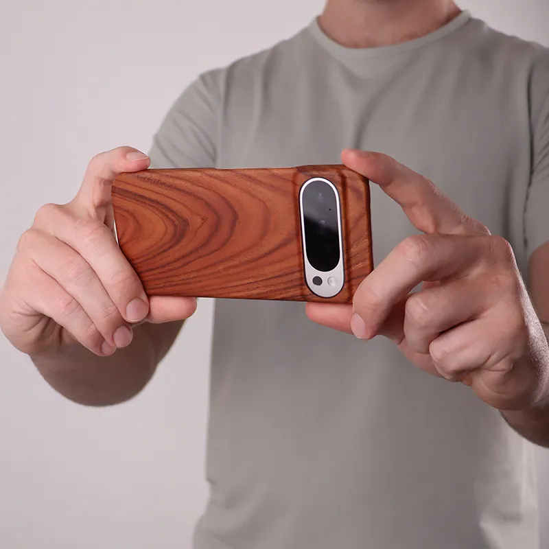 Slim Wood Pixel Case