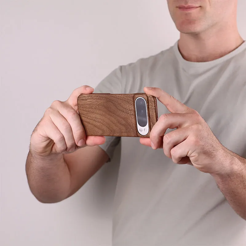 Slim Wood Pixel Case