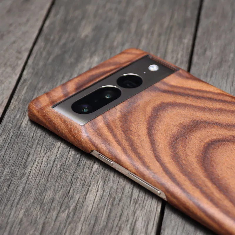 Slim Wood Pixel Case