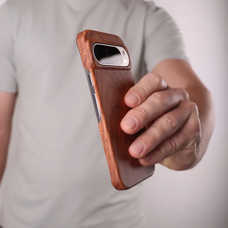 Slim Wood Pixel Case