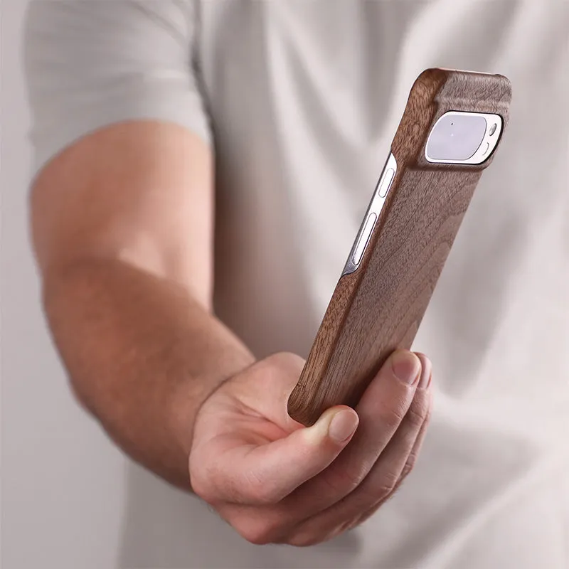 Slim Wood Pixel Case