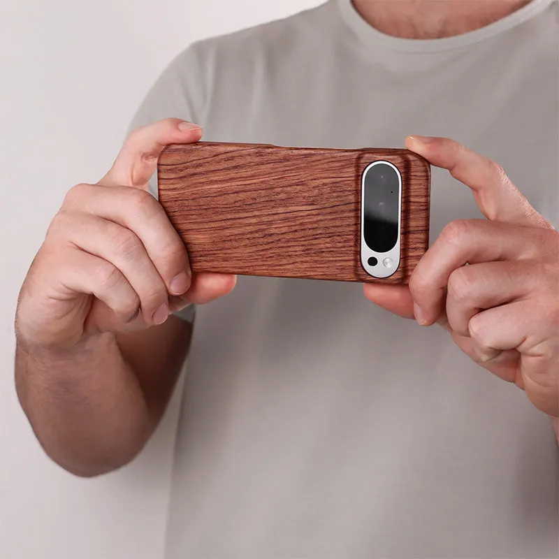 Slim Wood Pixel Case