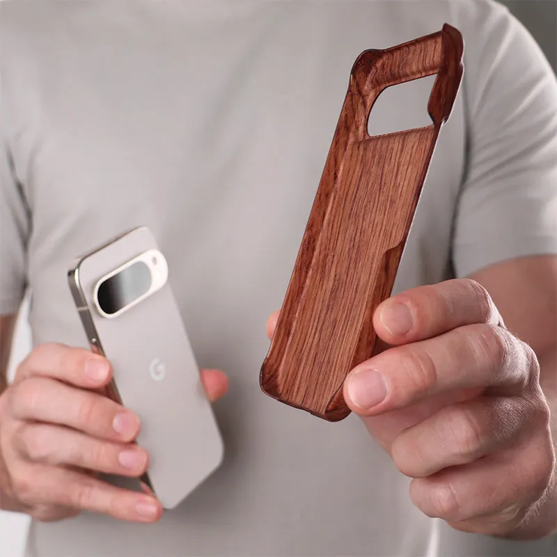 Slim Wood Pixel Case