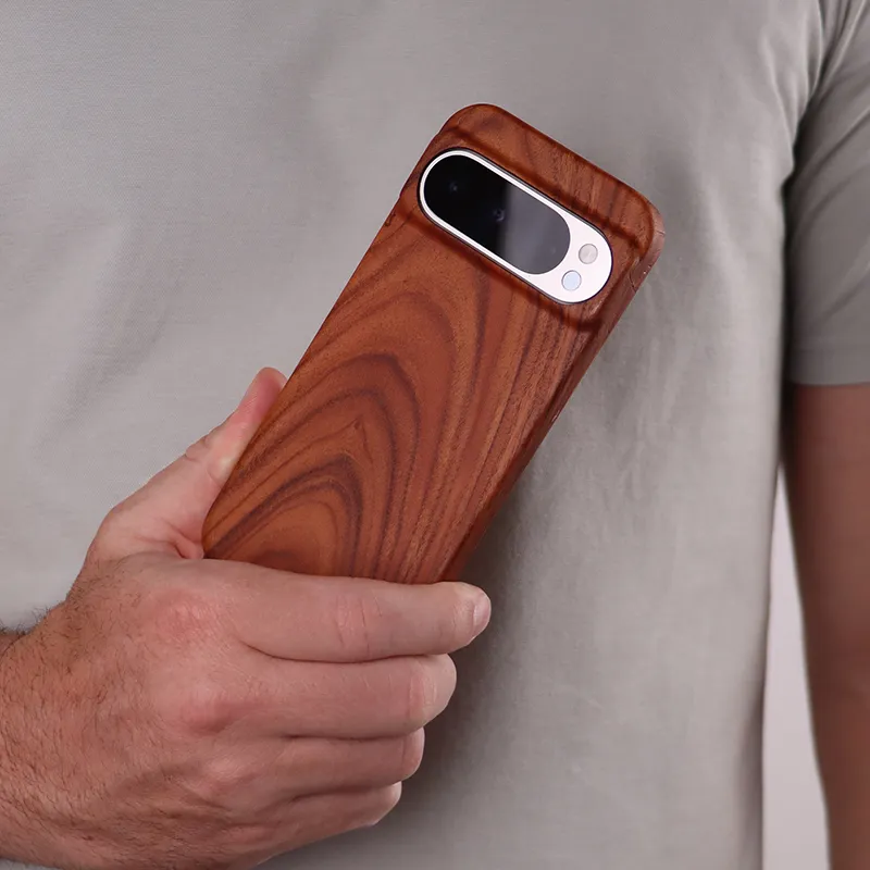 Slim Wood Pixel Case