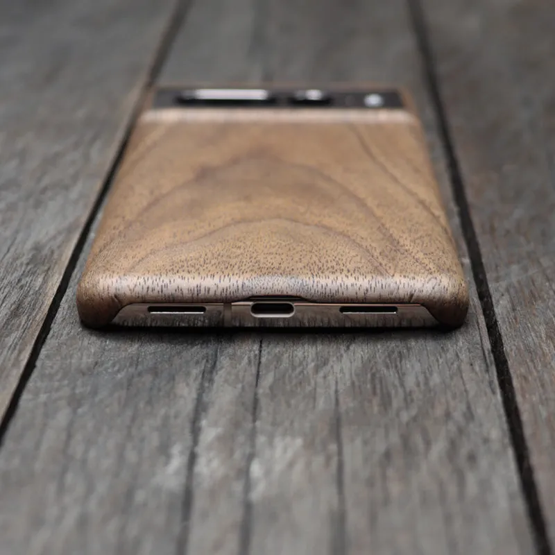 Slim Wood Pixel Case