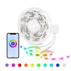 Smart LED Strip Lights 16.4ft WiFi RGBW LED Light Strips Work with Alexa and Google Assistant HBN