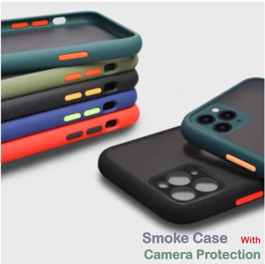 Smoke Camera Protection Hard Protection Case For Realme