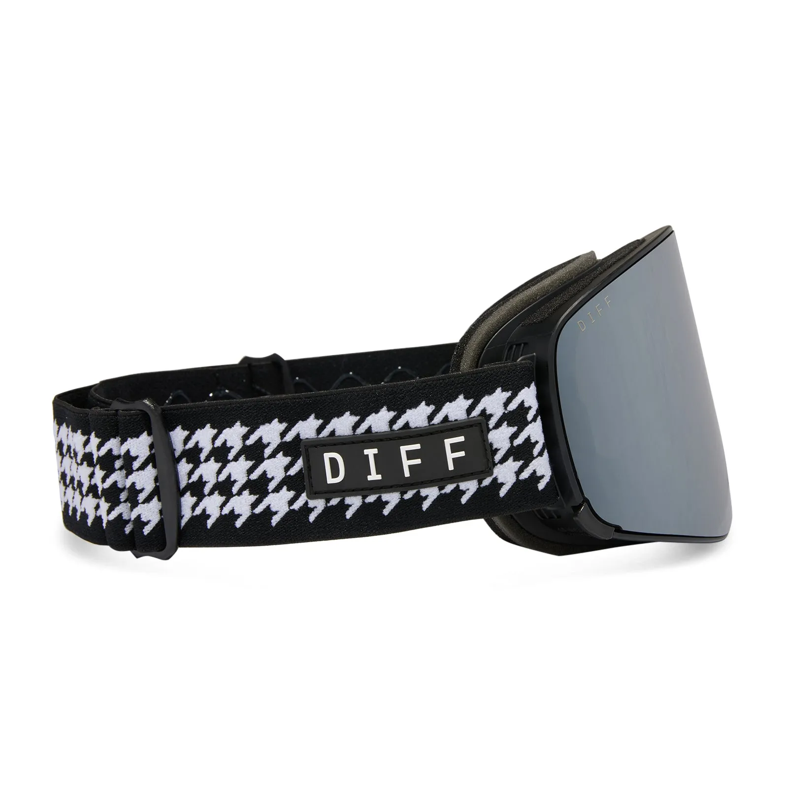 SNOW GOGGLES - FROST   HOUNDSTOOTH   SILVER MIRROR   POLARIZED SUNGLASSES