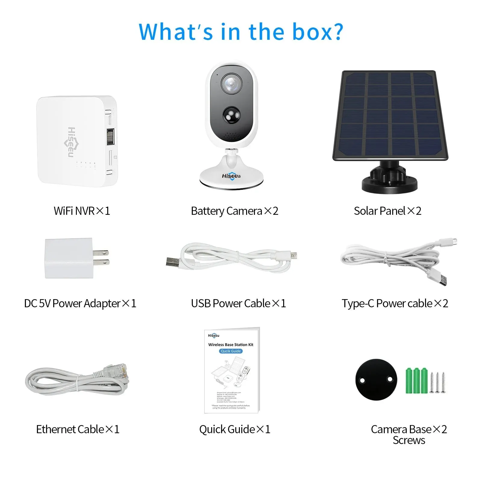 Solar Power CCTV Security Camera System