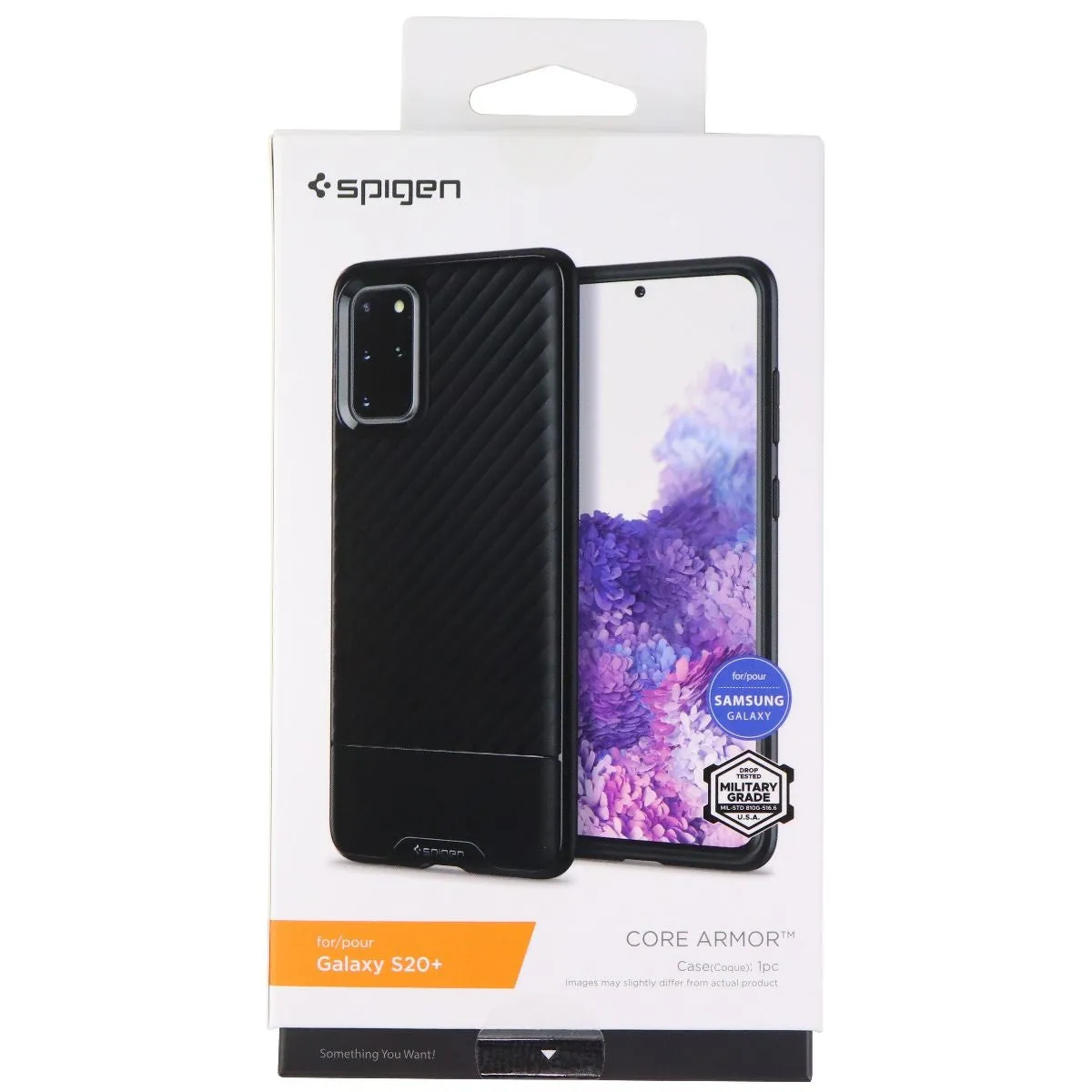 Spigen Core Armor Series Slim Hard Case for Samsung Galaxy (S20 ) - Black