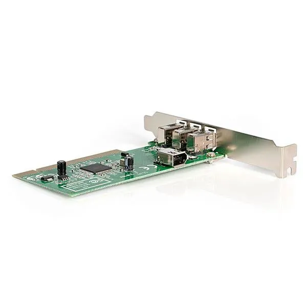 Startech.Com 4 Port Pci 1394A Firewire Adapter Card - 3 External 1 Internal Firewire Pci Card For Laptops (Pci1394mp) -