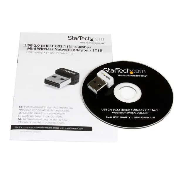 Startech.Com Wireless Network Adapter Usb150wn1x1w - Usb 2.0