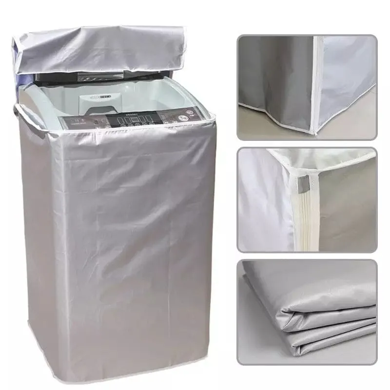 Sunscreen Washing Machine Waterproof Cover, Protective Dustproof Washing Machine Case, Waterproof Protection Case