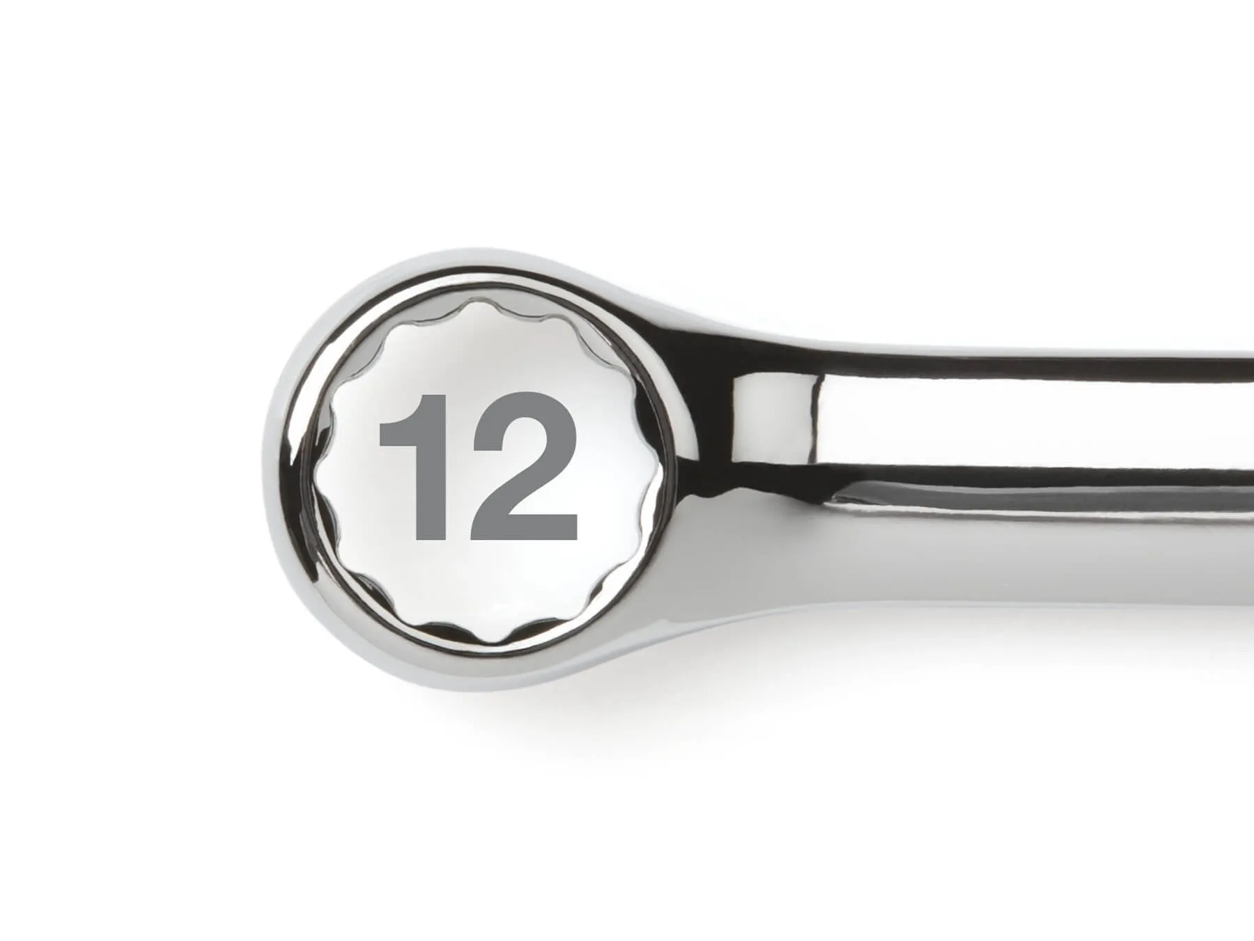 TEKTON 18285 Polished Combination Wrench, 15 mm