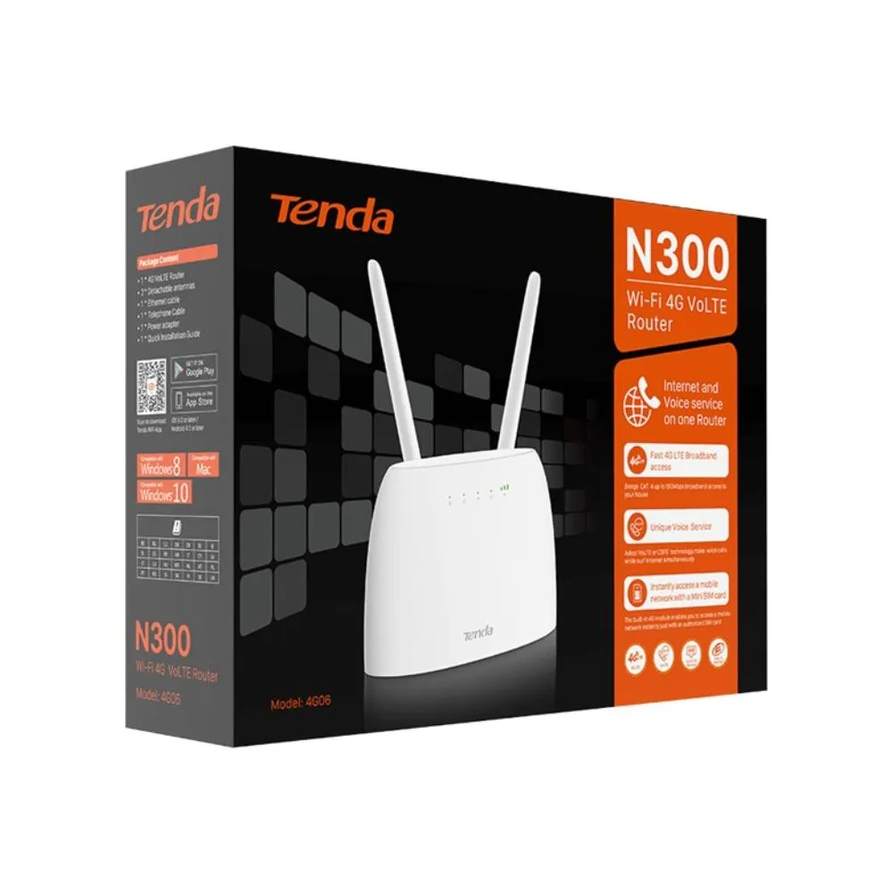 Tenda Router N300-4G06