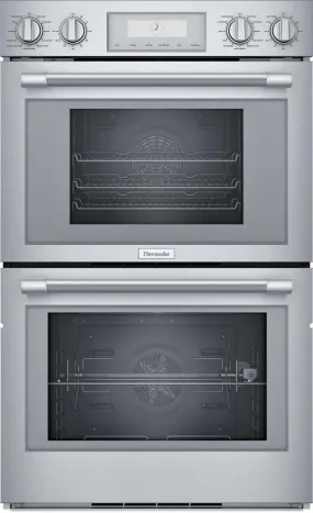 Thermador Professional Series 30" Wi-Fi Steam Convect Double Wall Oven PODS302W