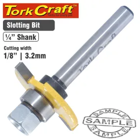 TORK CRAFT ROUTER BIT SLOTTED 1/8' (3.2MM) CKP1101