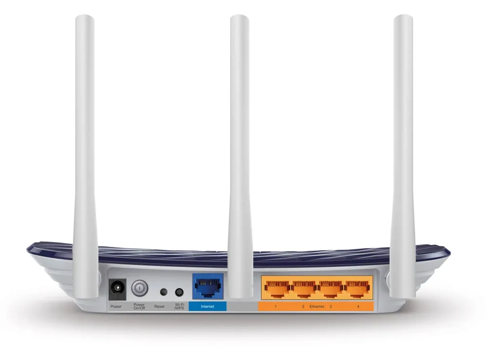 Tp-Link Archer C20 Ac750 V4.0 Wireless Router Fast Ethernet Dual-Band (2.4 Ghz / 5 Ghz) Navy