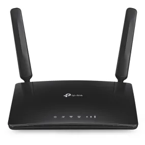 TP-Link Archer MR200 AC750 Wireless Dual Band 4G LTE Network Router SIM High-Speed 433 Mbps 5GHz / 300 Mbps 2.4GHz with OneMesh Support, Up to 64-Device Simultaneous Connection, LAN/WAN Ports WIFI TP LINK TPLINK