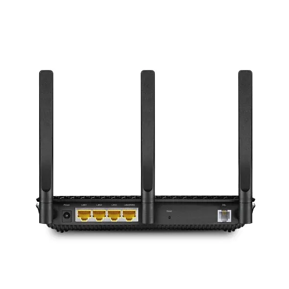 Tp-Link Archer Vr2100 - Wireless Router - Dsl Modem 4-Port Switch - 1Gbe - Wan Ports: 2 - Wi-Fi 5 - Dual Band