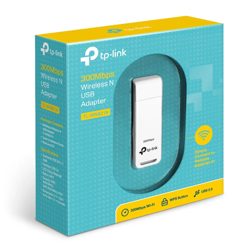 Tp-Link Network Adapter Tl-Wn821n