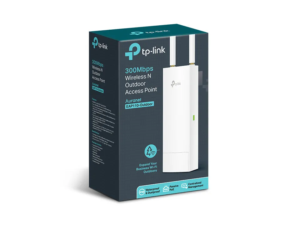 Tp-Link Omada 300Mbps Wireless N Outdoor Access Point