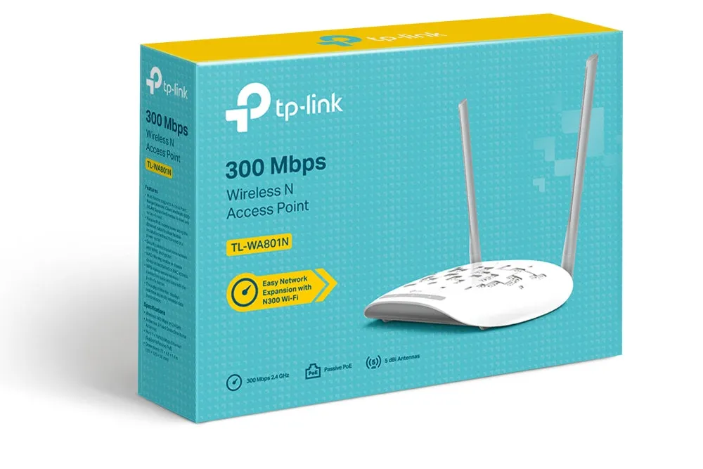 Tp-Link Tl-Wa801n - Radio Access Point - Wi-Fi - 2.4 Ghz