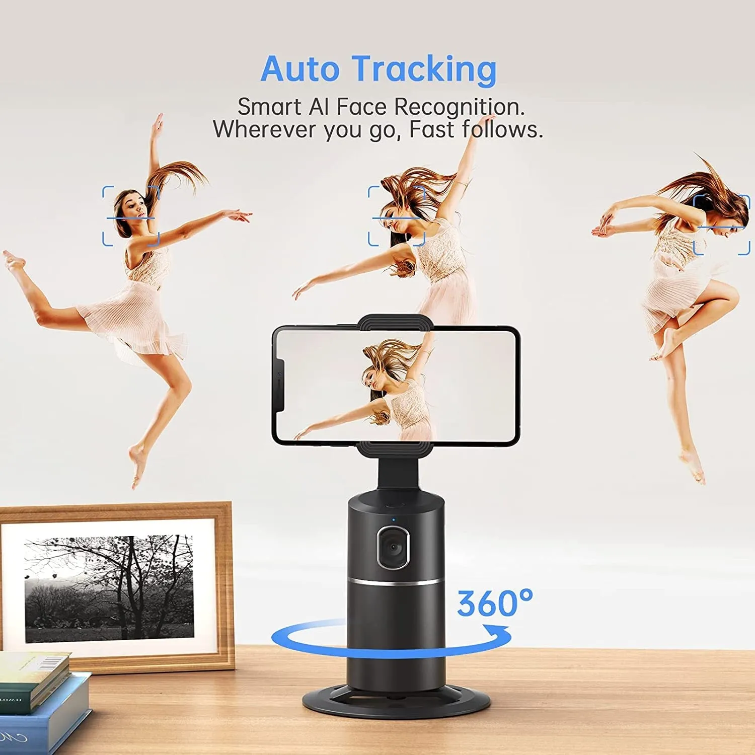 Tripod Smart Selfie 360° Tracker