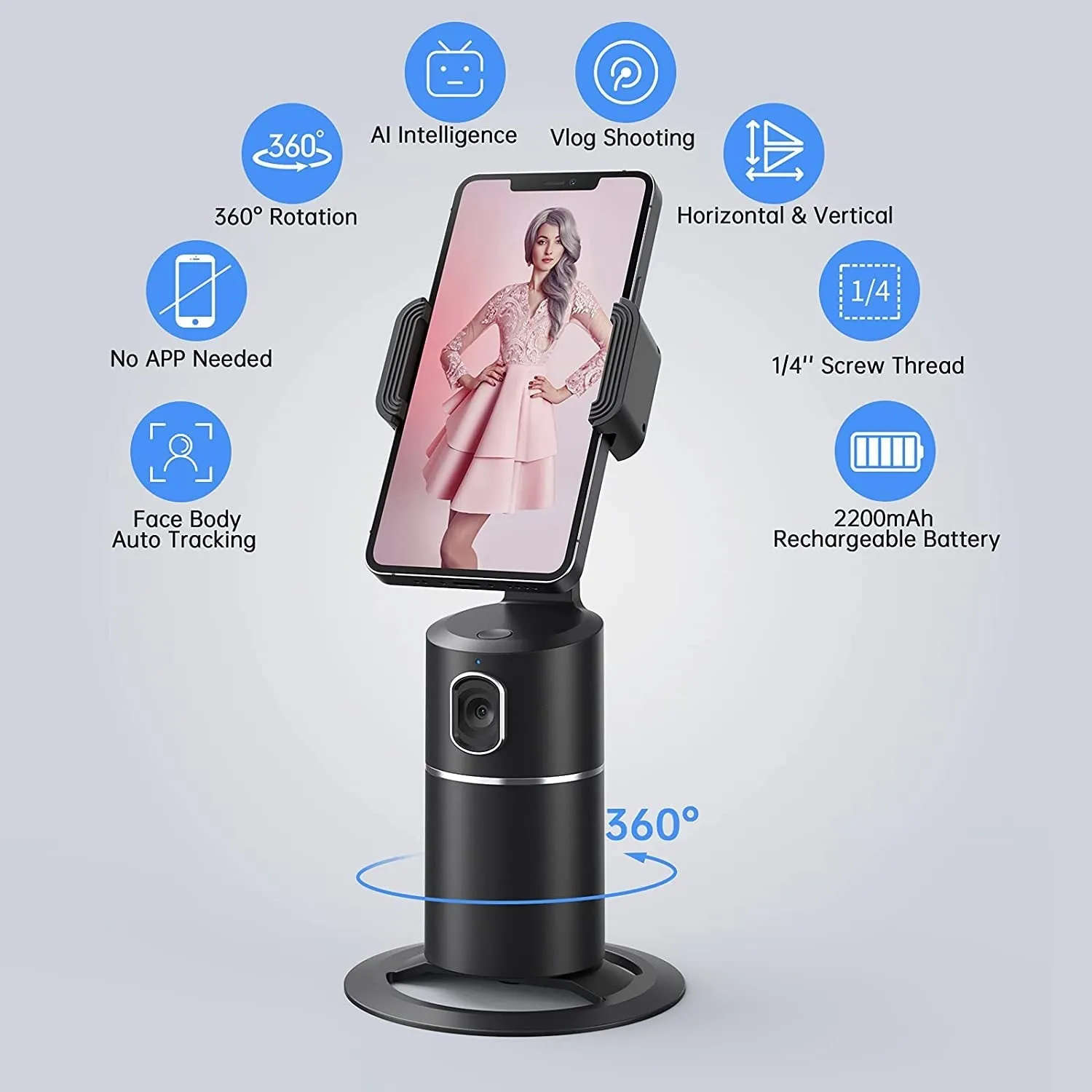 Tripod Smart Selfie 360° Tracker