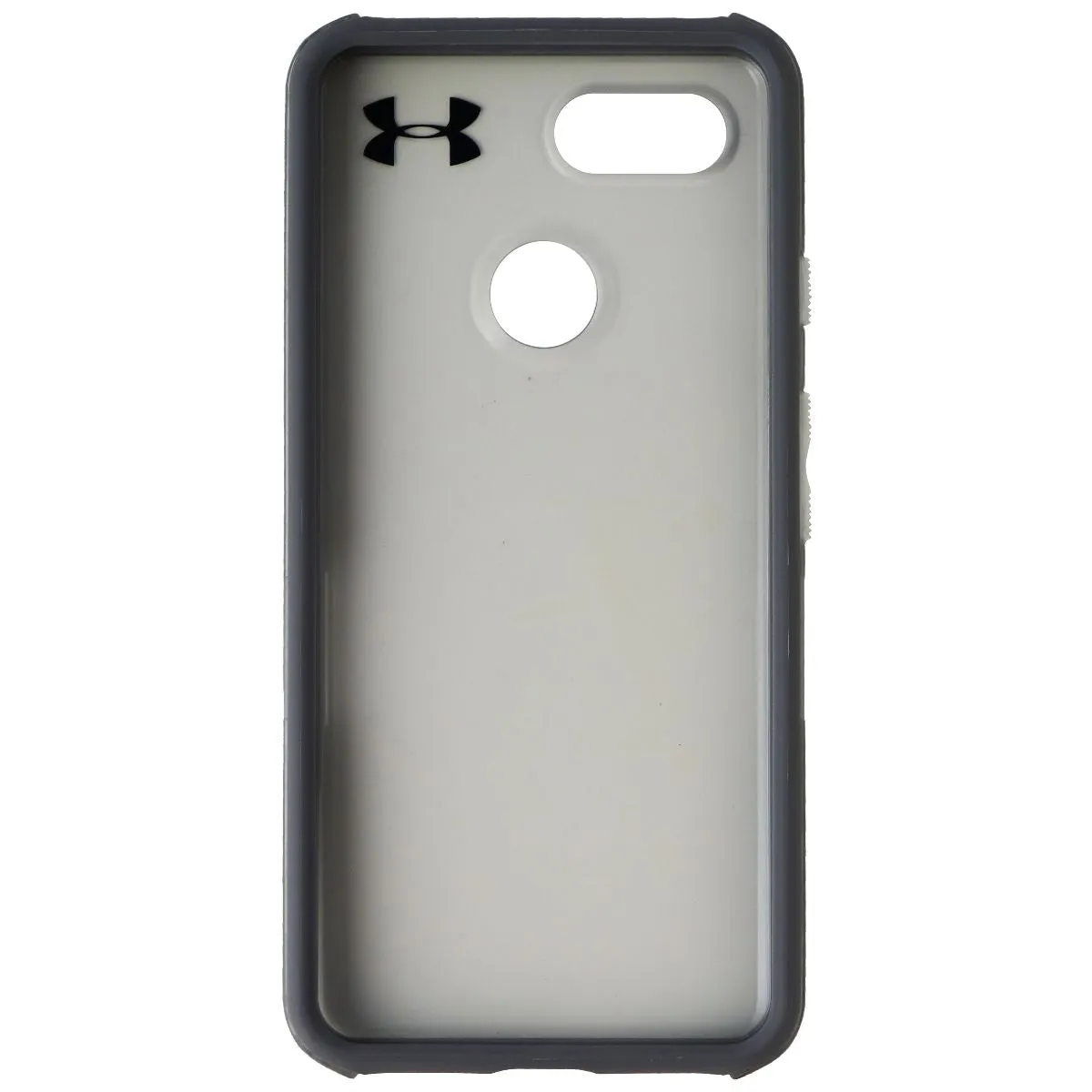 Under Armour Verge Protect Series Case for Google Pixel 3 - Gray Border / Clear