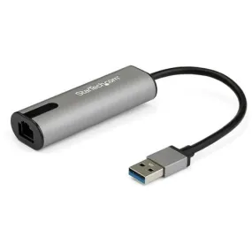 USB A to Ethernet Adapter - USB A to Gigabit Network / LAN / RJ45 Adapter -2.5 GBASE-T (US2GA30)