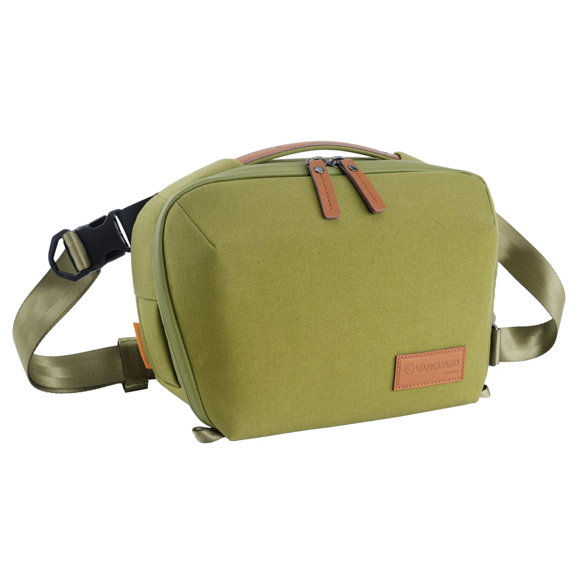 VEO City CB24 GR - Crossbody Camera Bag - Green