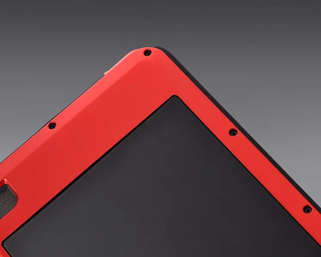 Waterproof Series iPad Mini 4 Metal Case - Red