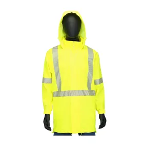 West Chester 4541J/XL Type R Class 3 Waterproof Breathable Rain Jacket