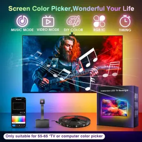 Wi-Fi Tv Led Backlight Rgb Tape Screen Color Sync Led Strip Light